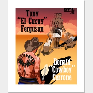 Donald Cerrone vs Tony Ferguson poster Posters and Art